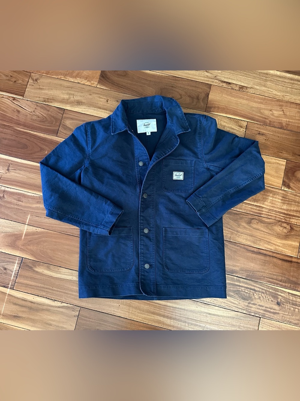 Herschel Supply Co Navy Chore Jacket Size Small